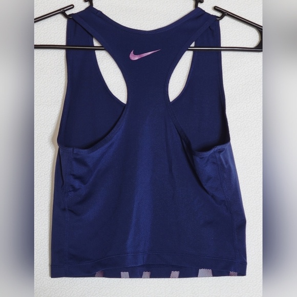 Nike Dri-fit Cropped Racerback Tank Size Small - Picture 4 of 5